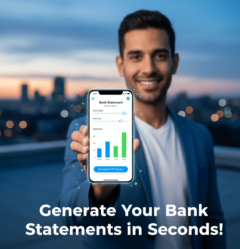 Free bank statement generator PDF
