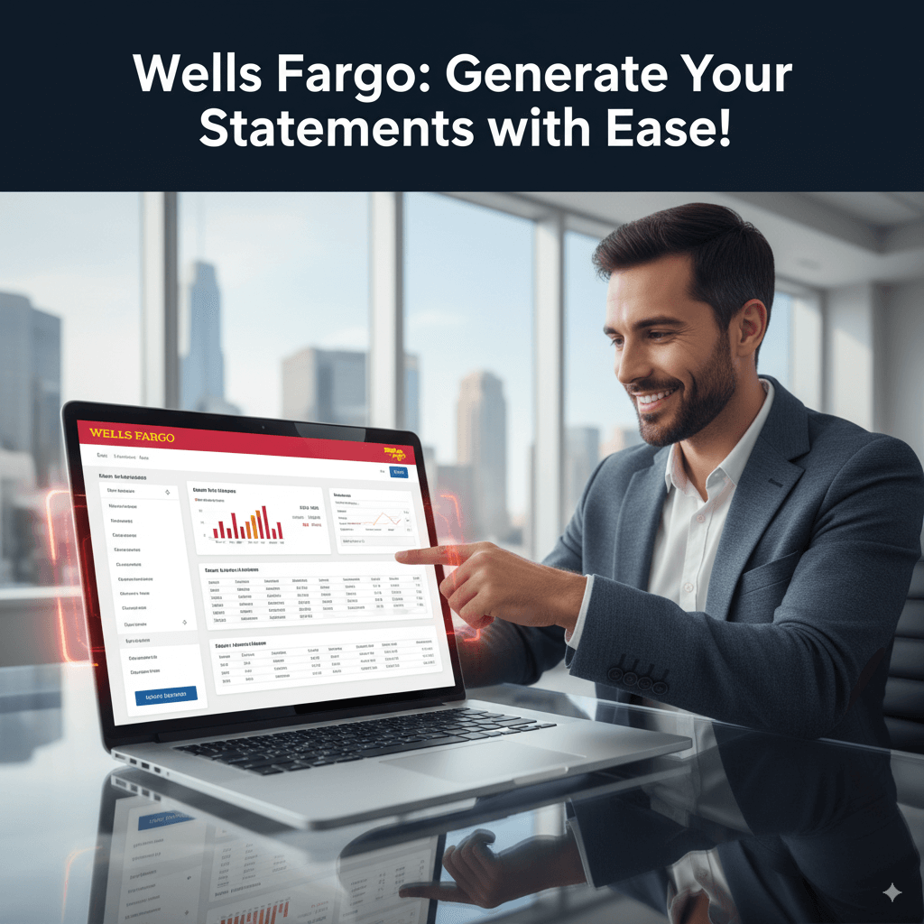 Wells Fargo Bank Statement Generator