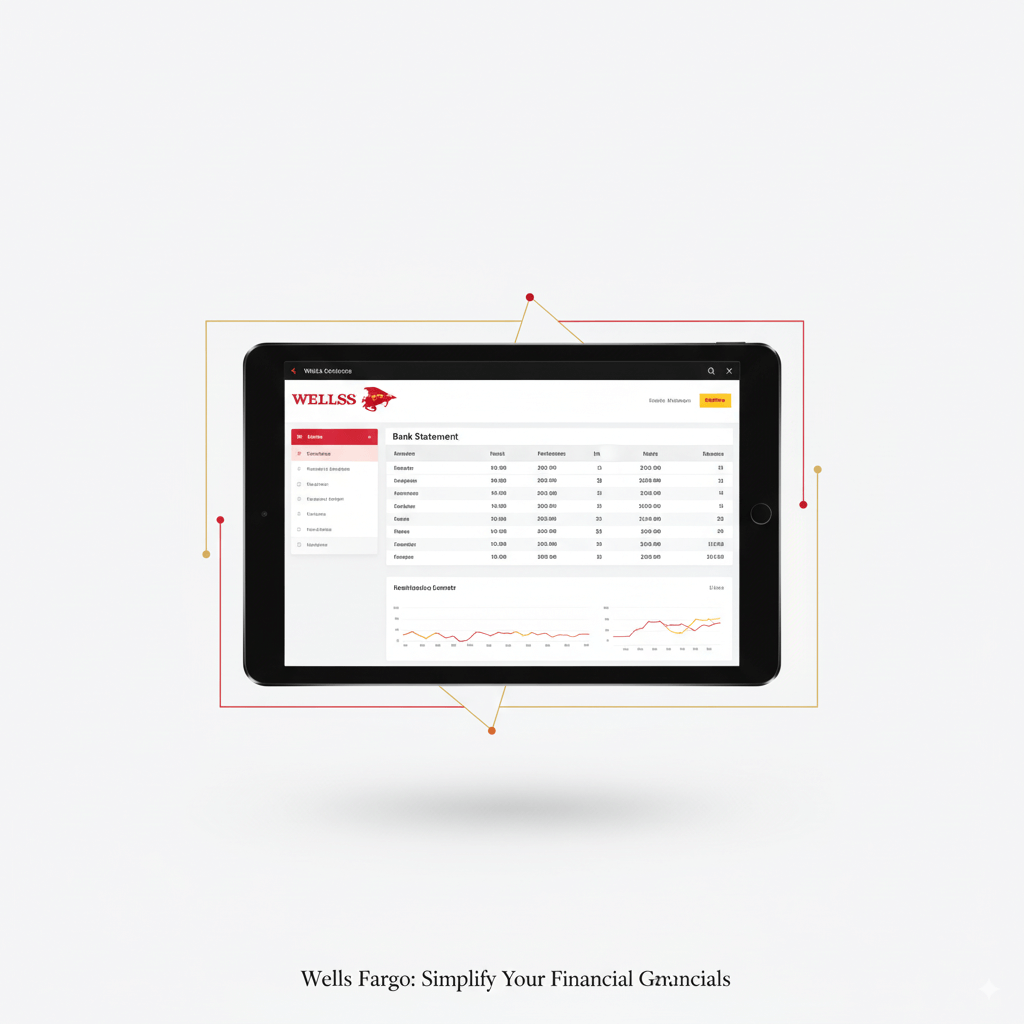 Wells Fargo Bank statements PDF