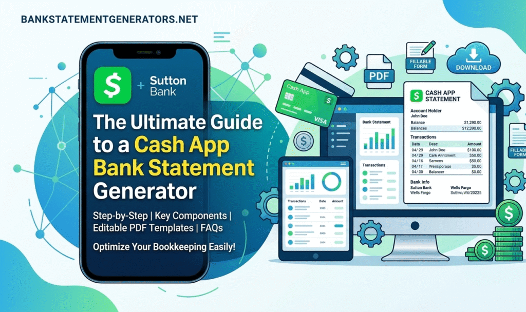 cash app bank statement generator 
